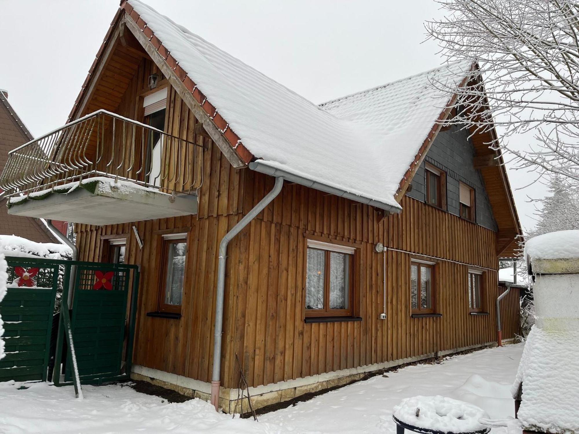 Cozy Holiday Home in Elend Harz with Private Sauna Exterior foto